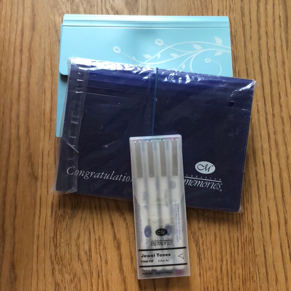 NWT! Creative Memories Mini Photo Organizer Set